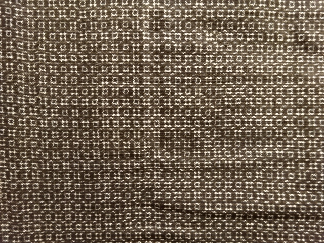 JAPANESE KIMONO / ANTIQUE MENS KIMONO / SILK / DORO OSHIMA TSUMUGI